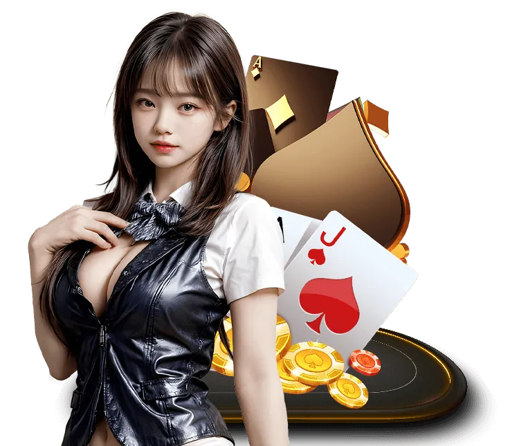 Dealer người thật đang chia bài Baccarat trực tuyến